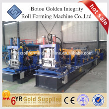 steel structural CZ purlin roll forming machine